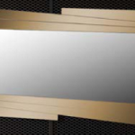 מראה זהב מלבן