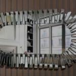 מראה כסף סגלגל