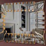 מראה כסף מלבן